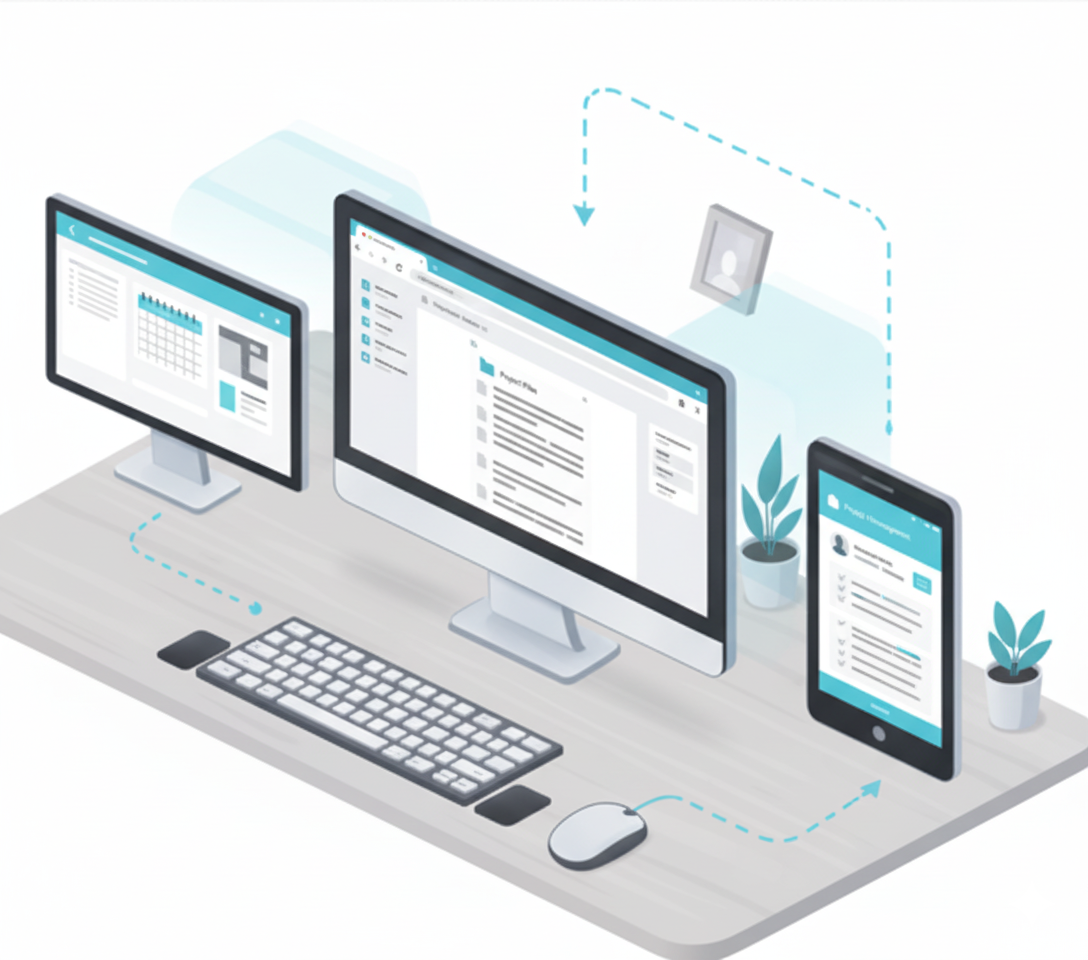 Интерфейс 1С на экране